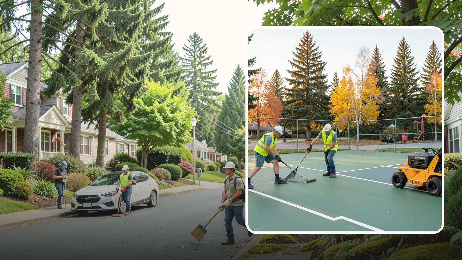 Tennis Court Maintenance in Beaux Arts Village, King County, WA - Routine cleaning and minor repair that protects public tennis court investments across municipal park systems.