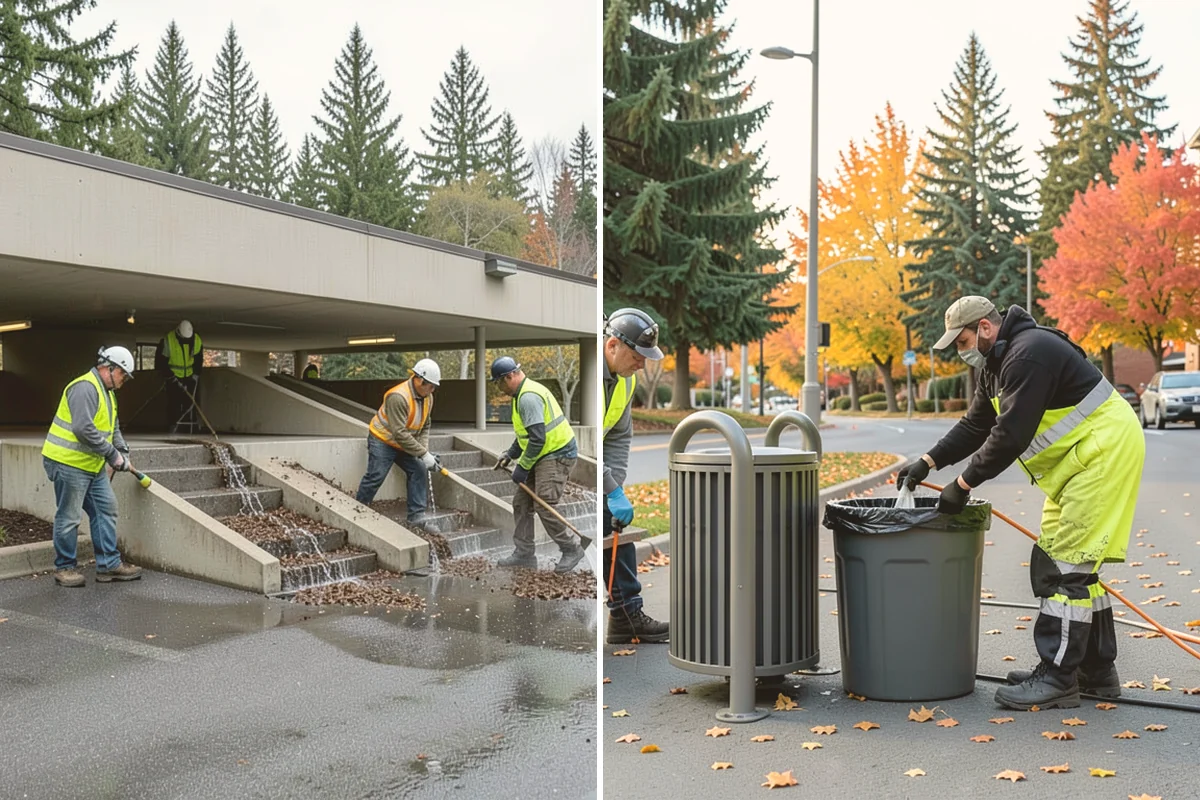 Tennis Court Maintenance in Bellevue, King County, WA - Inspect surface, nets, posts, and perimeter fencing for defects