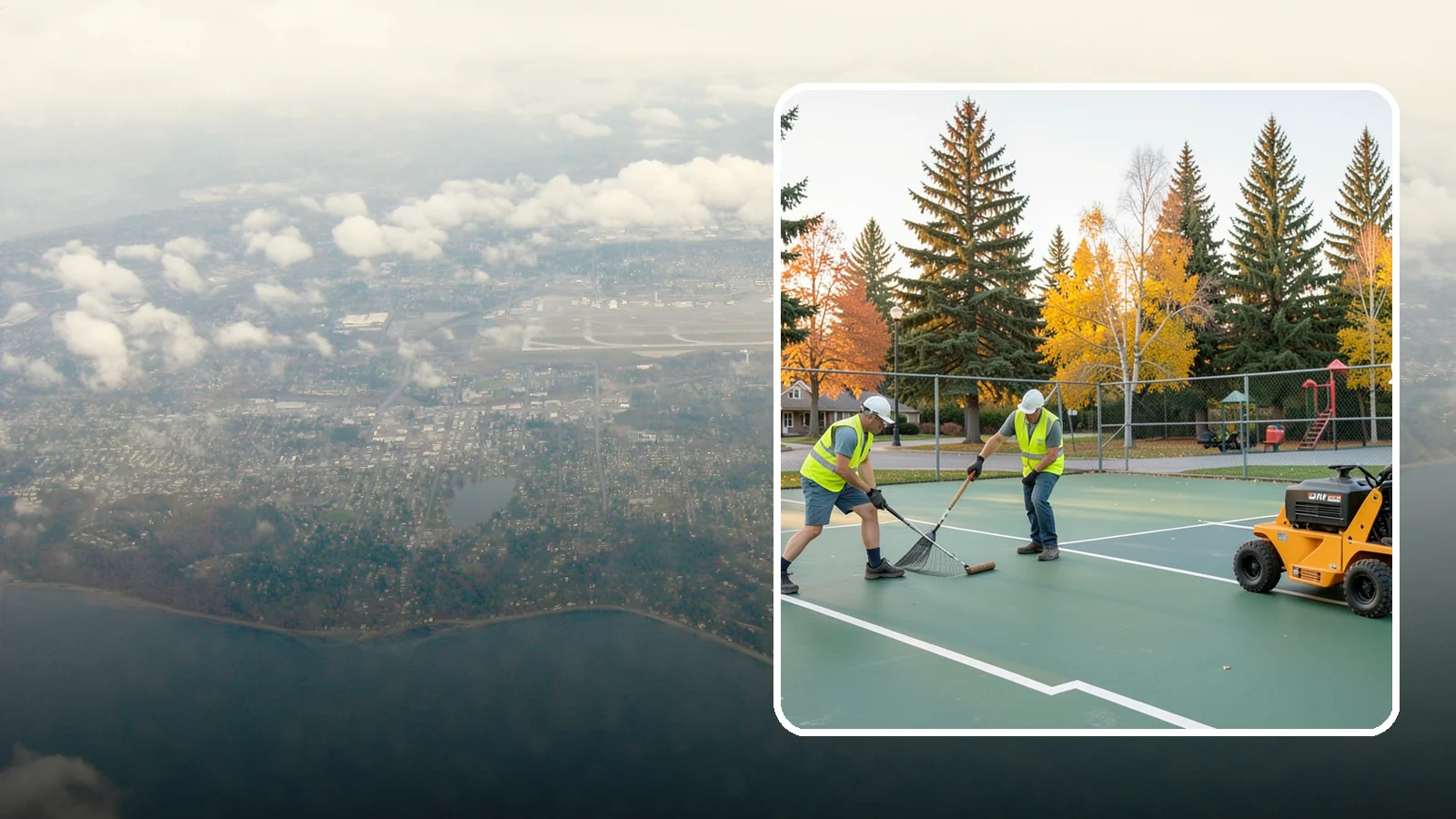 Tennis Court Maintenance in Burien, King County, WA - Routine cleaning and minor repair that protects public tennis court investments across municipal park systems.
