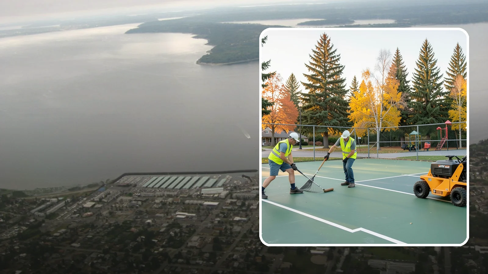 Tennis Court Maintenance in Des Moines, King County, WA - Routine cleaning and minor repair that protects public tennis court investments across municipal park systems.