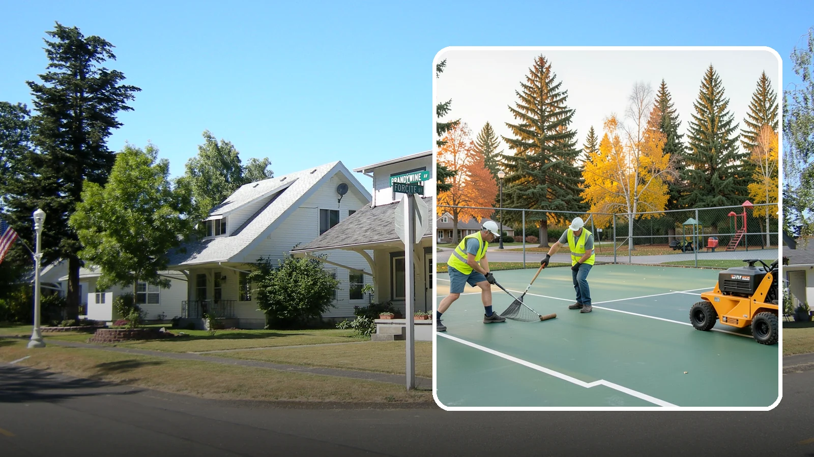Tennis Court Maintenance in DuPont, Pierce County, WA - Routine cleaning and minor repair that protects public tennis court investments across municipal park systems.