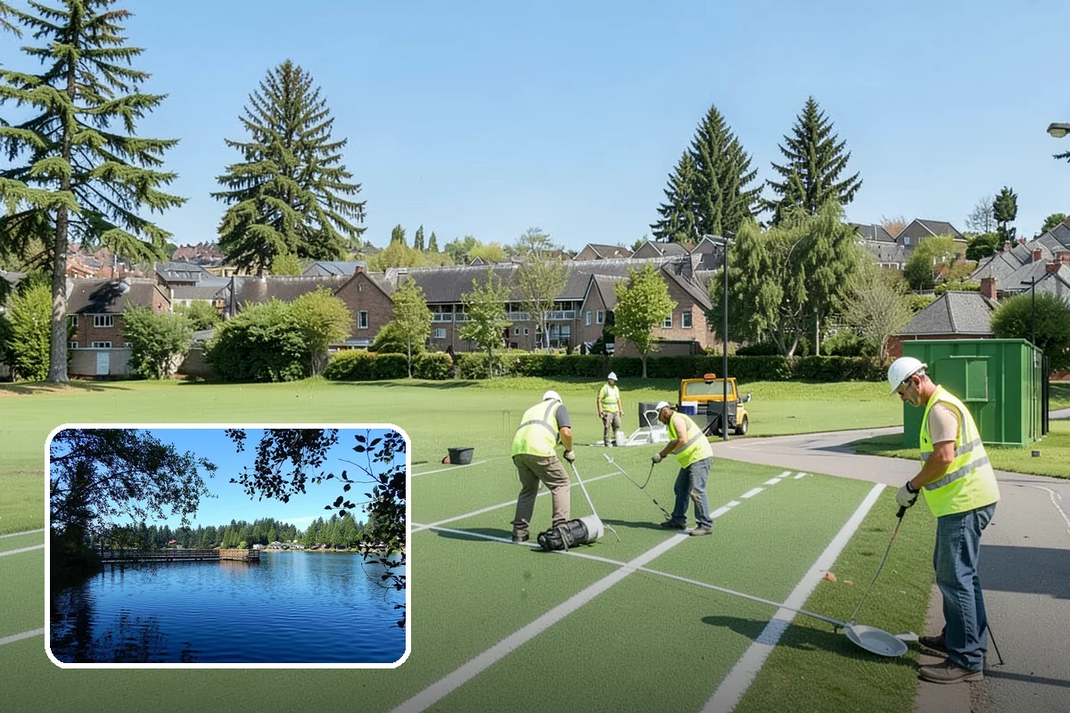 Tennis Court Maintenance in Federal Way, King County, WA - Slows surface degradation caused by standing moisture and shade