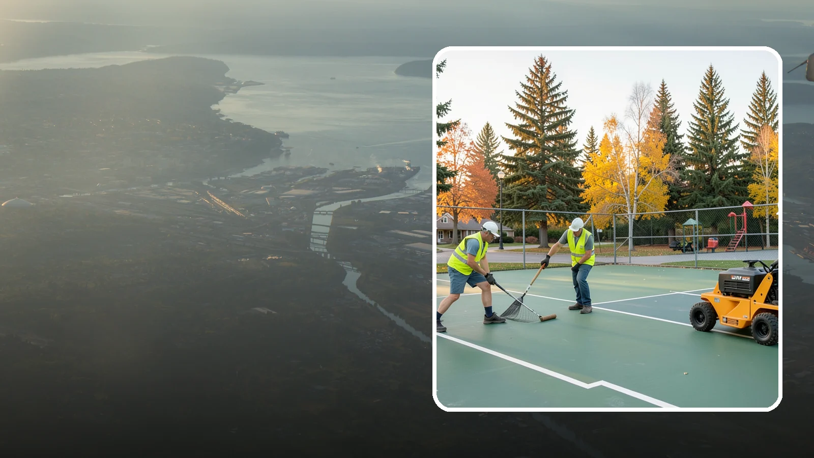Tennis Court Maintenance in Fife, Pierce County, WA - Routine cleaning and minor repair that protects public tennis court investments across municipal park systems.