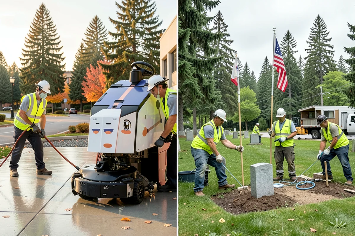 Tennis Court Maintenance in Gig Harbor, Pierce County, WA - Inspect surface, nets, posts, and perimeter fencing for defects