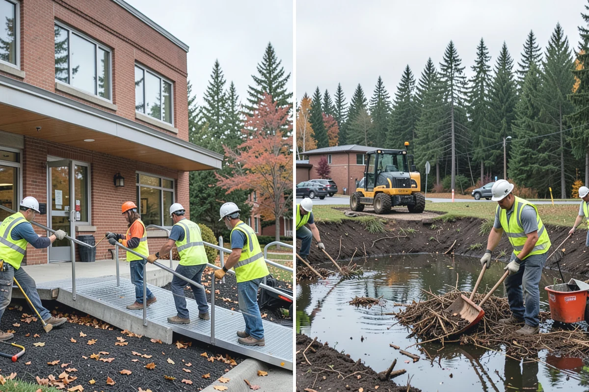 Tennis Court Maintenance in Granite Falls, Snohomish County, WA - Inspect surface, nets, posts, and perimeter fencing for defects