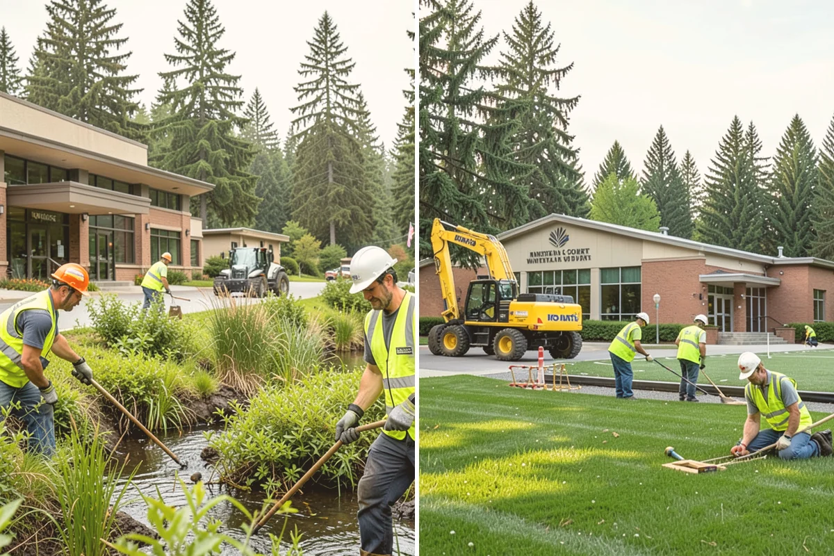 Tennis Court Maintenance in Index, Snohomish County, WA - Inspect surface, nets, posts, and perimeter fencing for defects