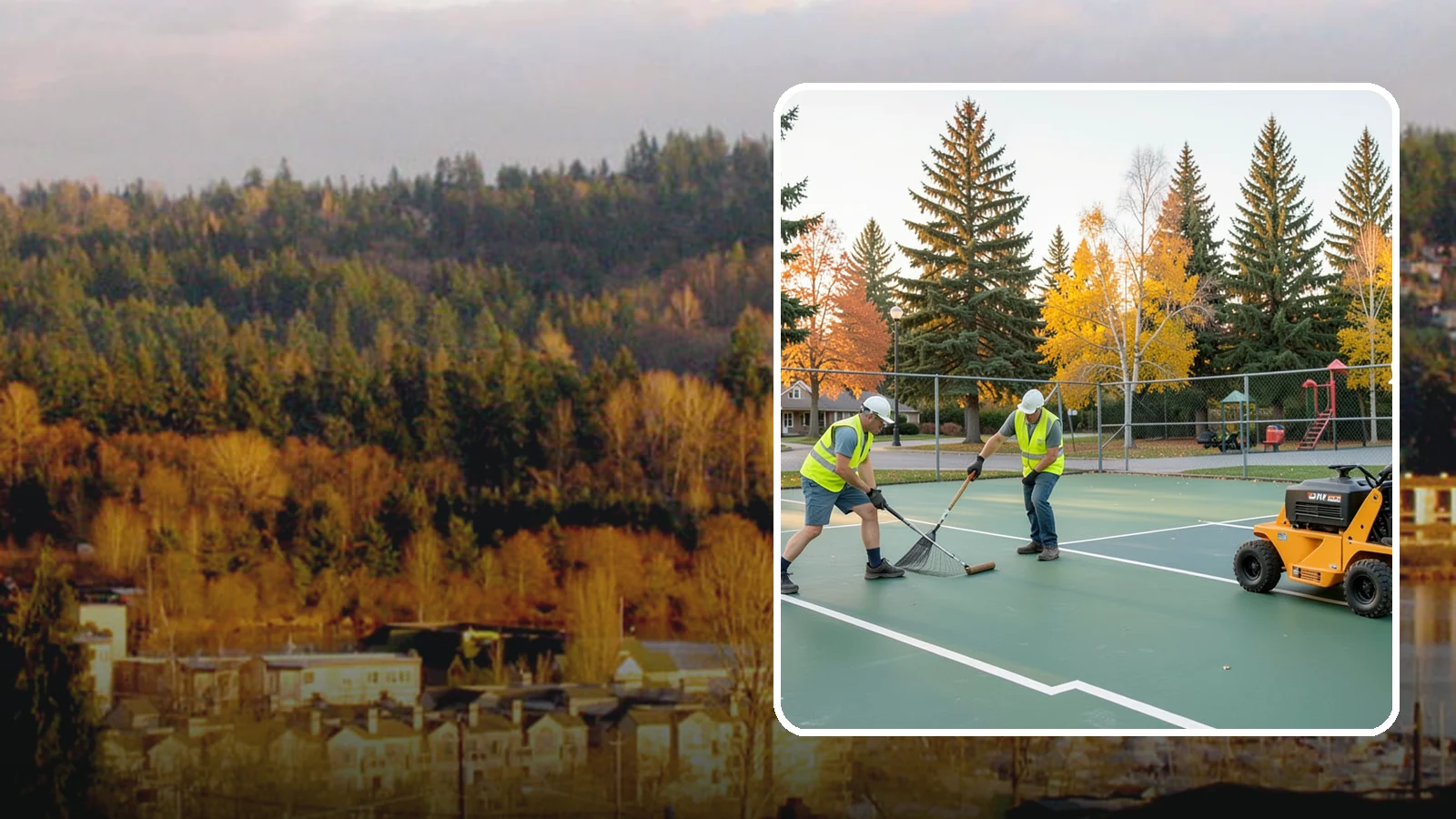 Tennis Court Maintenance in Kenmore, King County, WA - Routine cleaning and minor repair that protects public tennis court investments across municipal park systems.