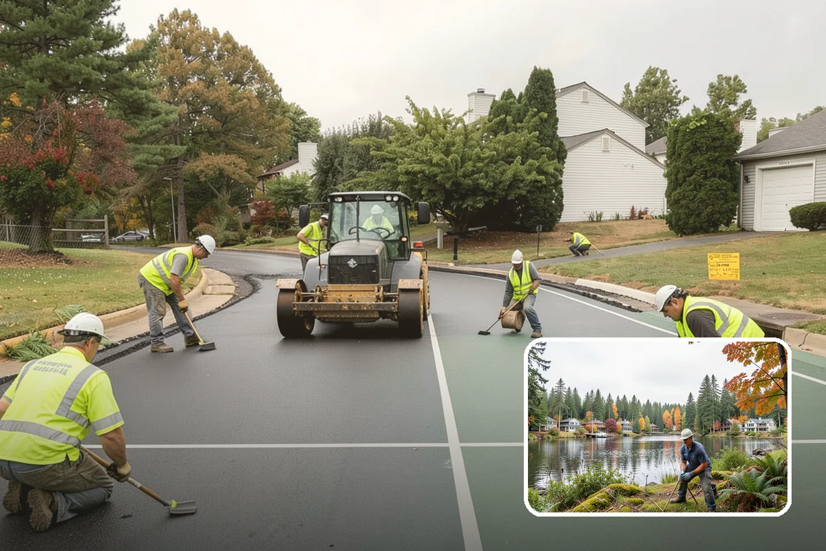 Tennis Court Maintenance in La Conner, Skagit County, WA - Slows surface degradation caused by standing moisture and shade