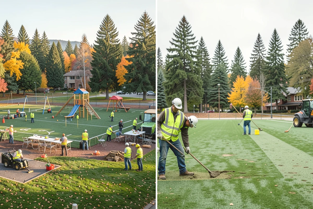 Tennis Court Maintenance in La Conner, Skagit County, WA - Inspect surface, nets, posts, and perimeter fencing for defects