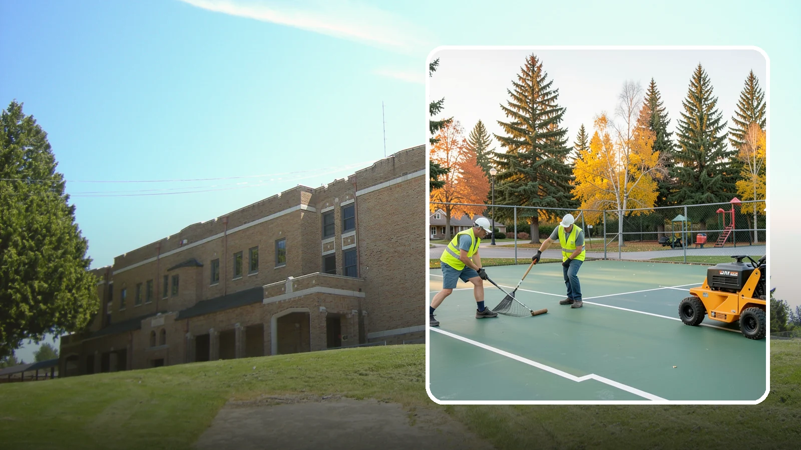 Tennis Court Maintenance in Maple Valley, King County, WA - Routine cleaning and minor repair that protects public tennis court investments across municipal park systems.