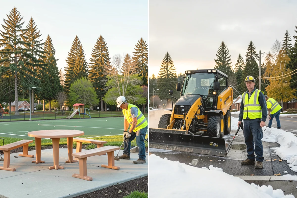 Tennis Court Maintenance in Monroe, Snohomish County, WA - Inspect surface, nets, posts, and perimeter fencing for defects