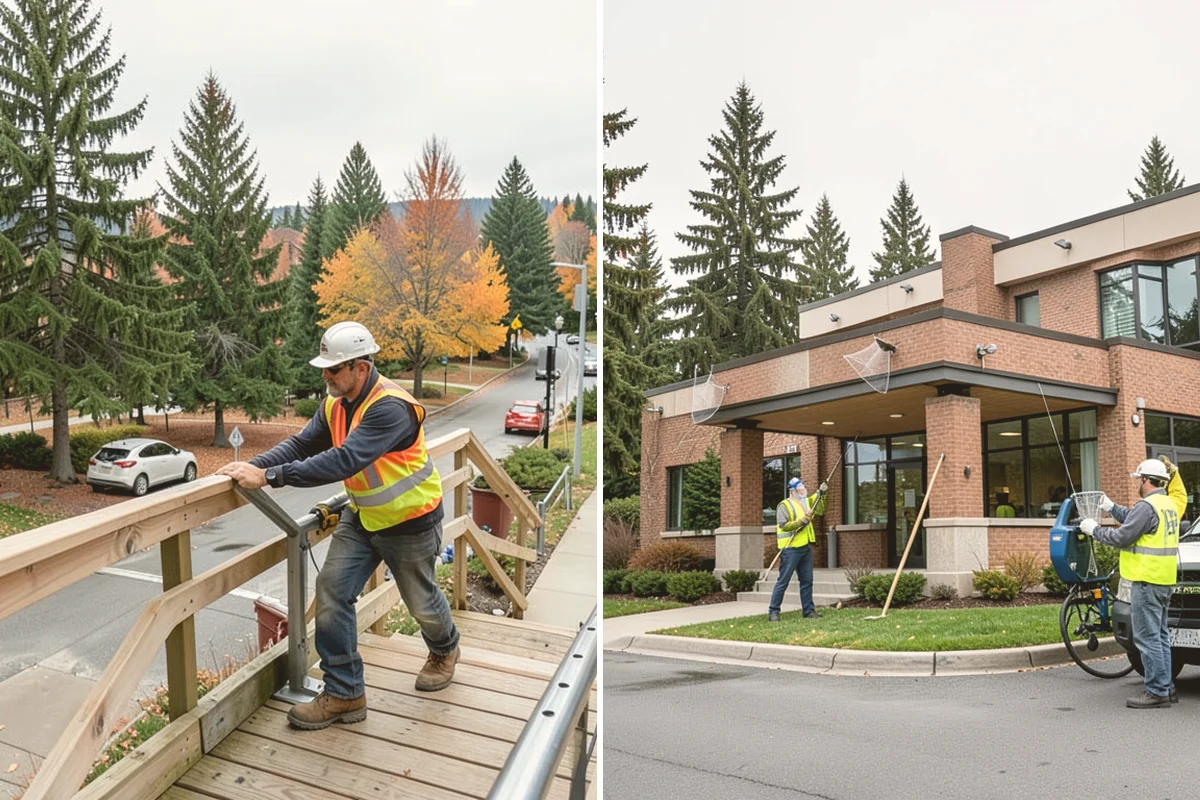 Tennis Court Maintenance in Mount Vernon, Skagit County, WA - Inspect surface, nets, posts, and perimeter fencing for defects