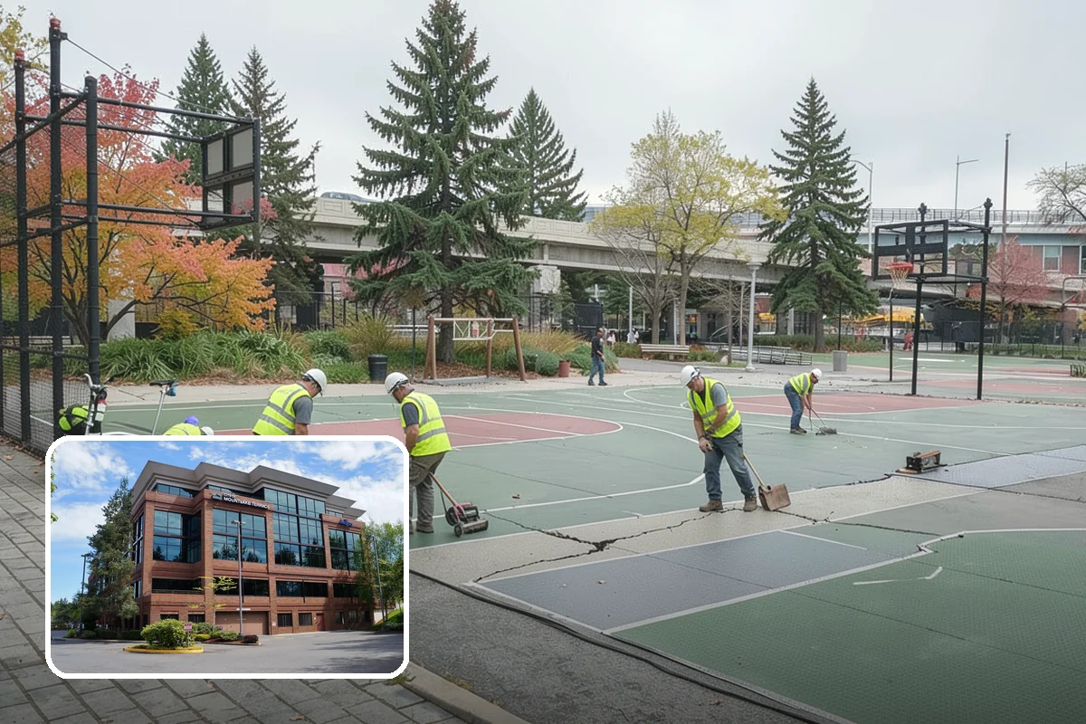 Tennis Court Maintenance in Mountlake Terrace, Snohomish County, WA - Slows surface degradation caused by standing moisture and shade