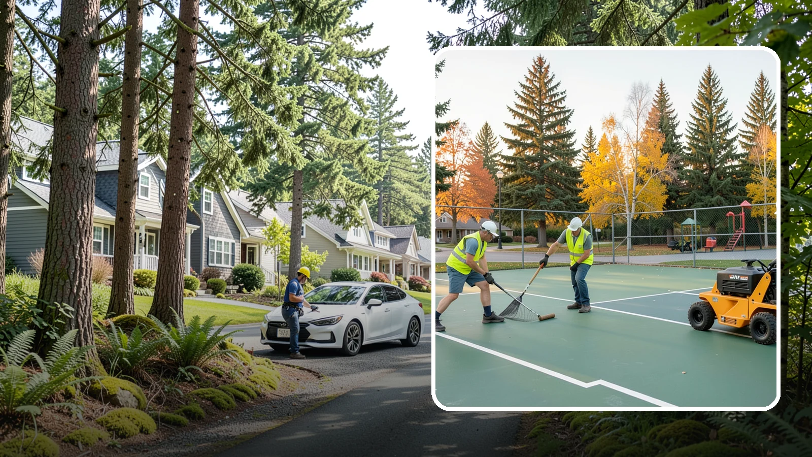 Tennis Court Maintenance in Normandy Park, King County, WA - Routine cleaning and minor repair that protects public tennis court investments across municipal park systems.