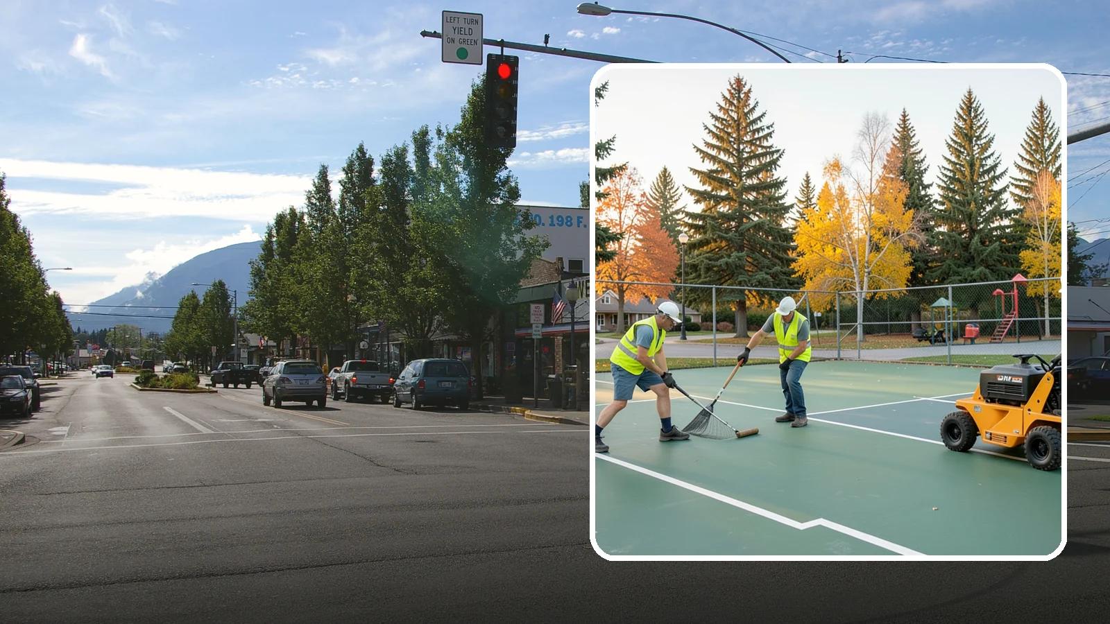Tennis Court Maintenance in North Bend, King County, WA - Routine cleaning and minor repair that protects public tennis court investments across municipal park systems.