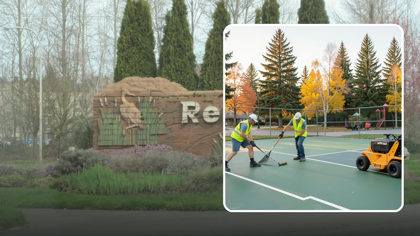 Tennis Court Maintenance in Renton, King County, WA - Routine cleaning and minor repair that protects public tennis court investments across municipal park systems.