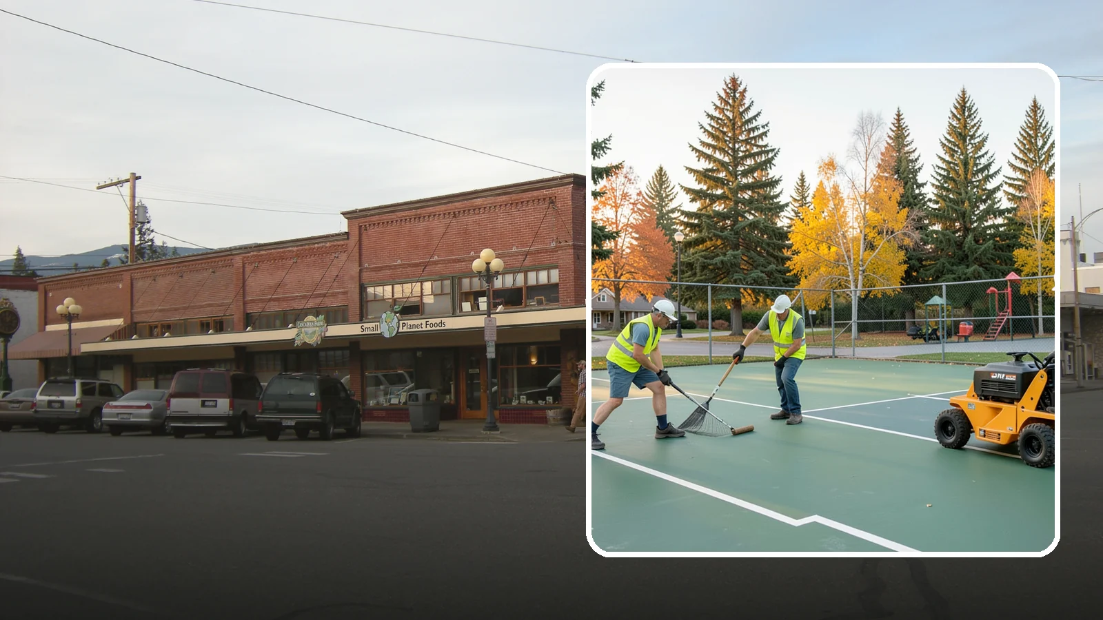 Tennis Court Maintenance in Sedro-Woolley, Skagit County, WA - Routine cleaning and minor repair that protects public tennis court investments across municipal park systems.