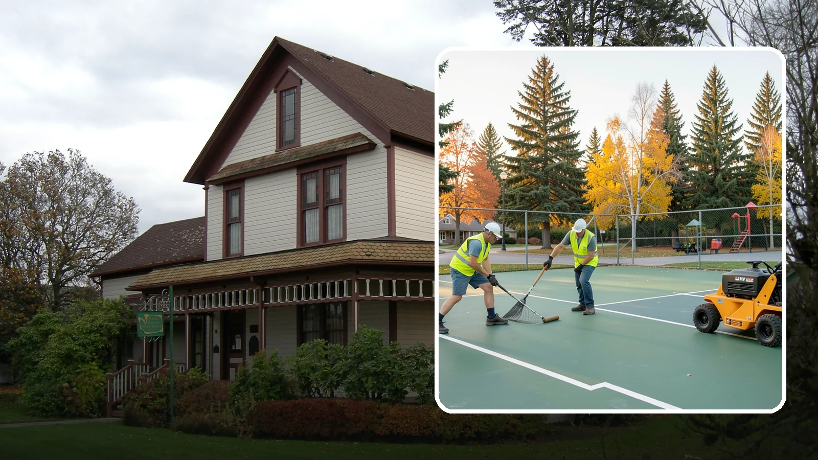 Tennis Court Maintenance in Sumner, Pierce County, WA - Routine cleaning and minor repair that protects public tennis court investments across municipal park systems.