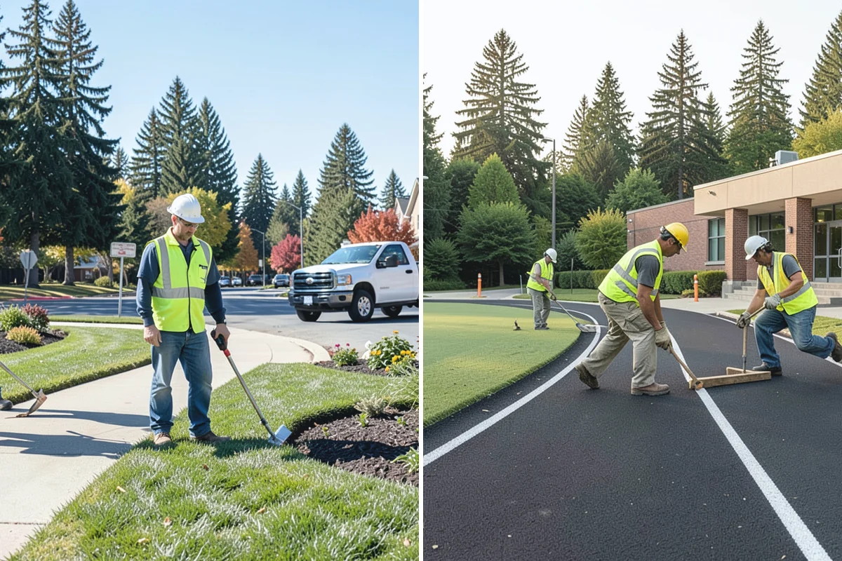 Tennis Court Maintenance in Sumner, Pierce County, WA - Inspect surface, nets, posts, and perimeter fencing for defects