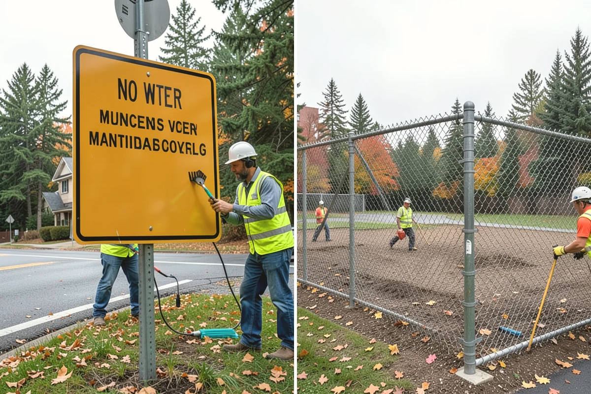 Tennis Court Maintenance in Tukwila, King County, WA - Inspect surface, nets, posts, and perimeter fencing for defects