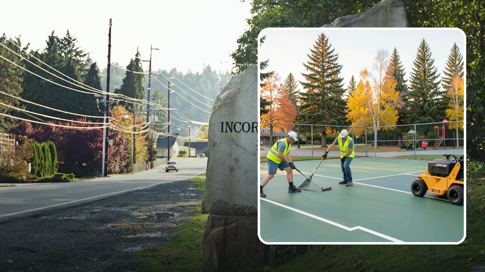 Tennis Court Maintenance in Wilkeson, Pierce County, WA - Routine cleaning and minor repair that protects public tennis court investments across municipal park systems.