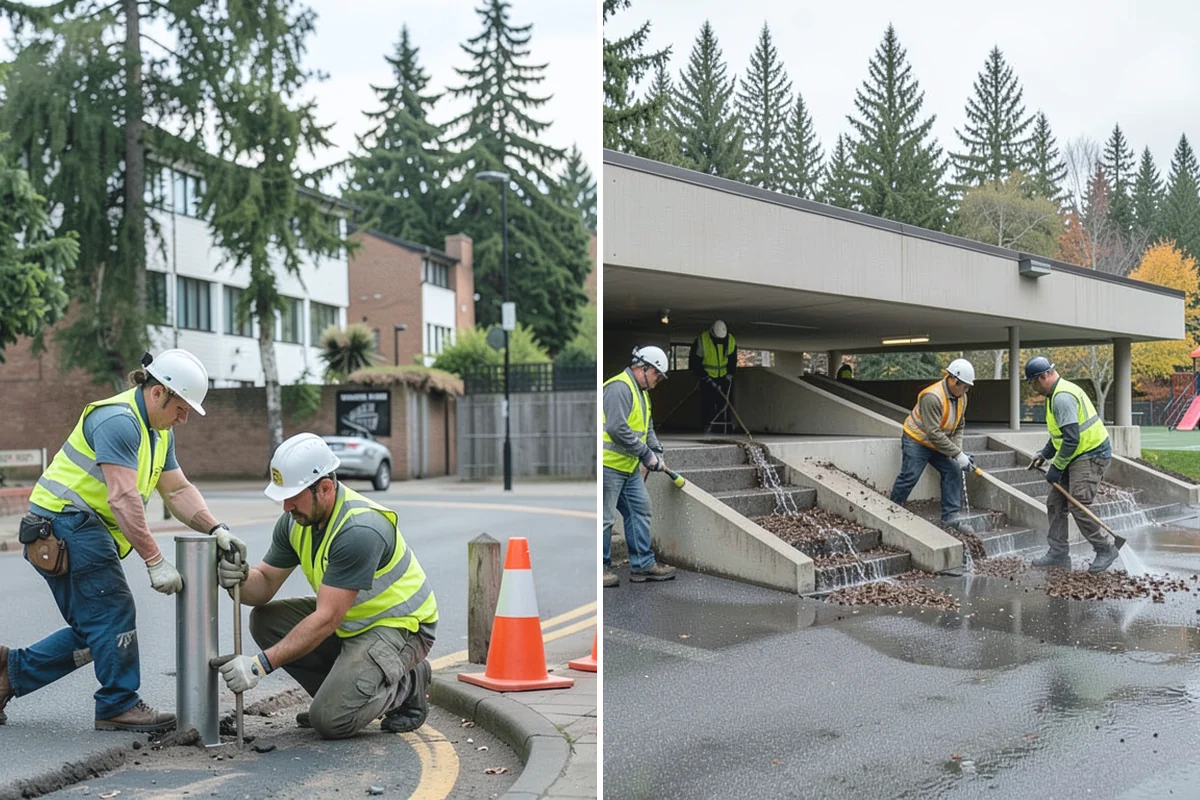 Tent & Canopy Setup in Bonney Lake, Pierce County, WA - Assess the site surface, wind exposure, and permit requirements