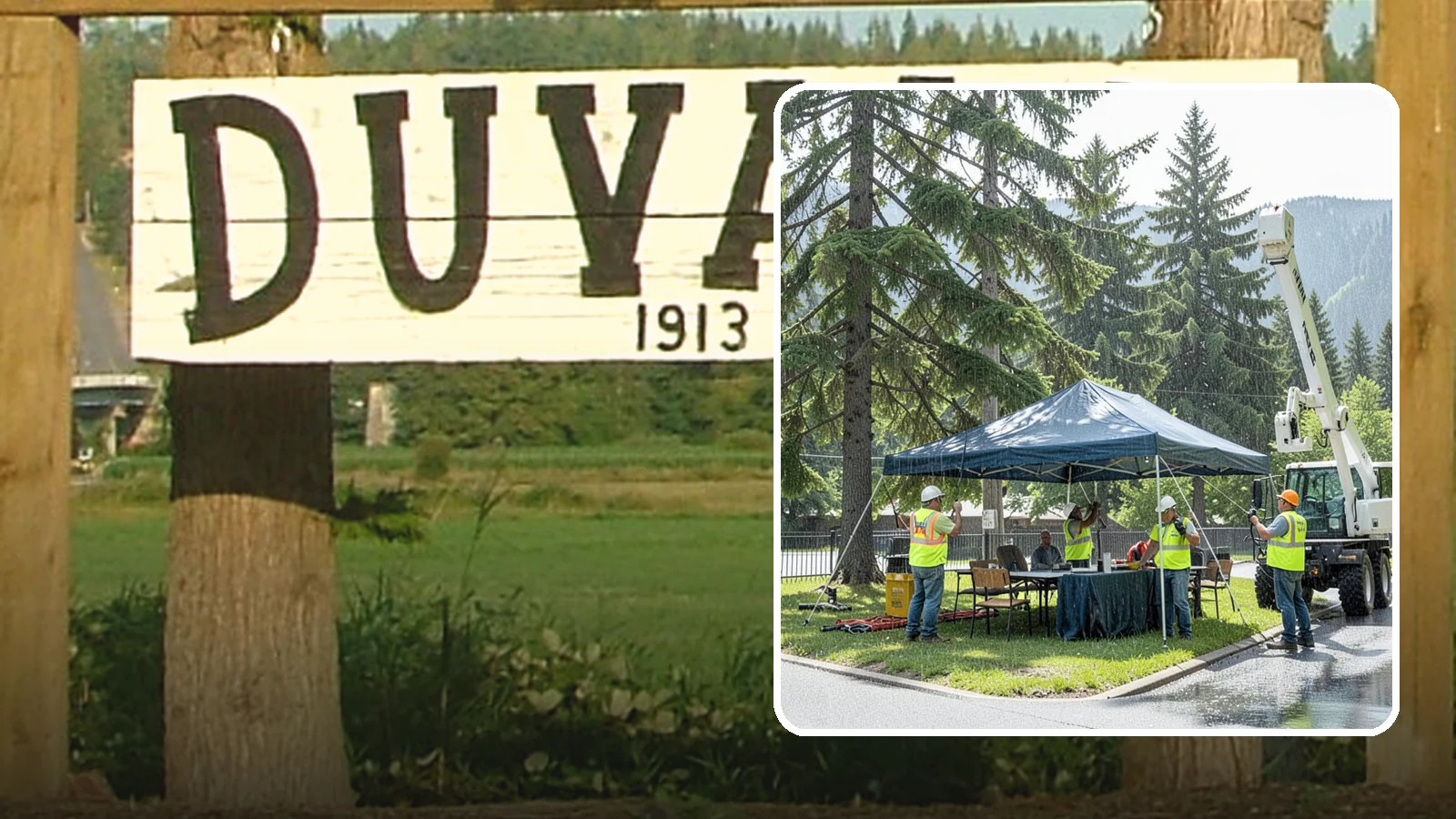 Tent & Canopy Setup in Duvall, King County, WA - Setup of event tents and canopies for Western Washington municipal gatherings and outdoor programs.