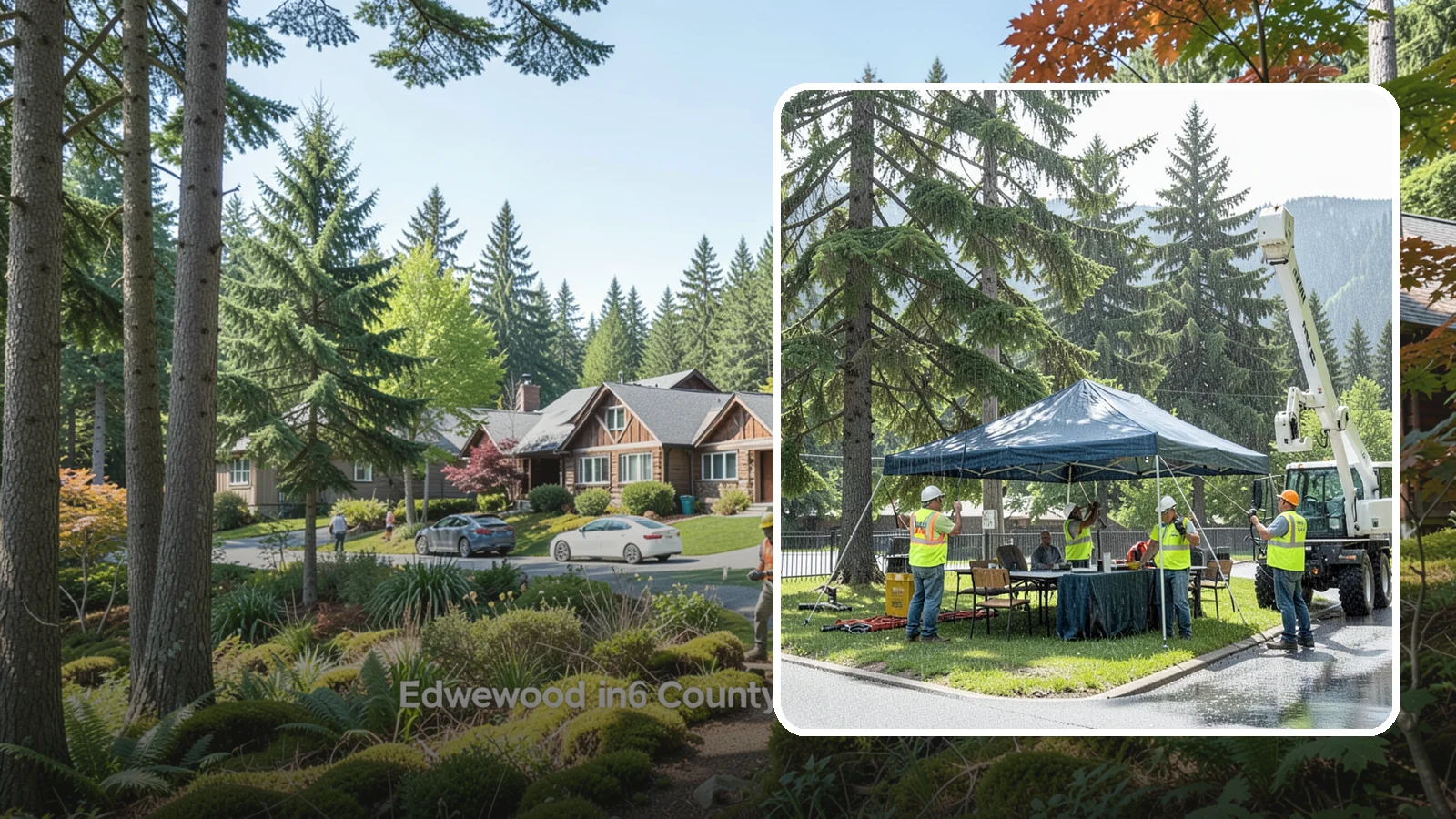 Tent & Canopy Setup in Edgewood, Pierce County, WA - Setup of event tents and canopies for Western Washington municipal gatherings and outdoor programs.