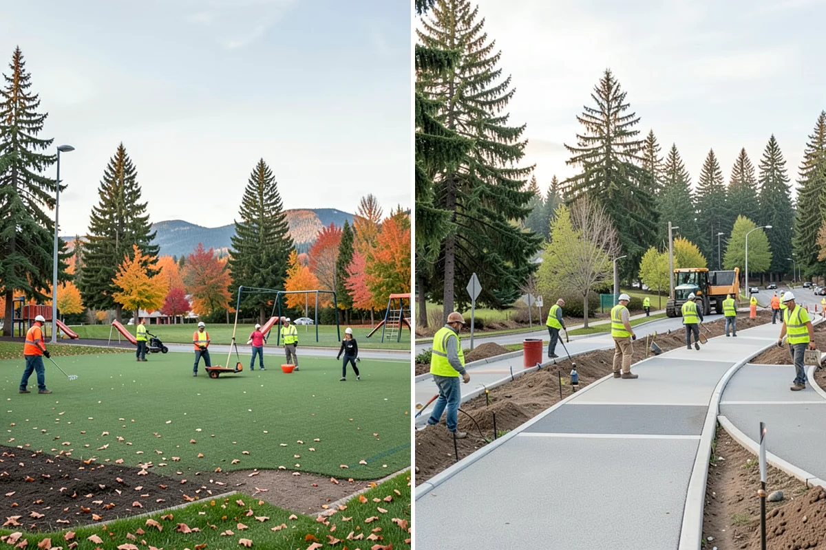 Tent & Canopy Setup in Federal Way, King County, WA - Assess the site surface, wind exposure, and permit requirements