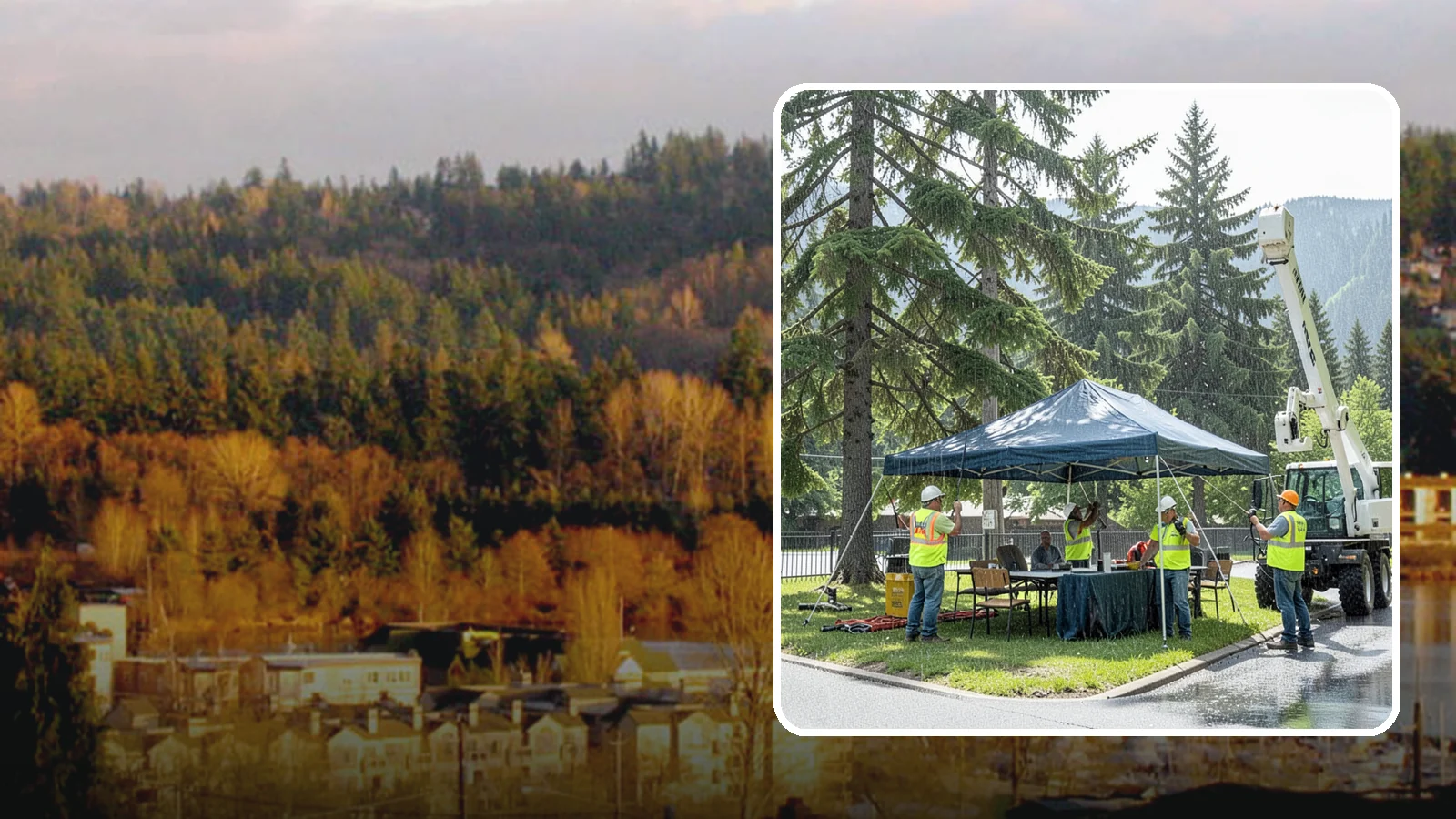 Tent & Canopy Setup in Kenmore, King County, WA - Setup of event tents and canopies for Western Washington municipal gatherings and outdoor programs.