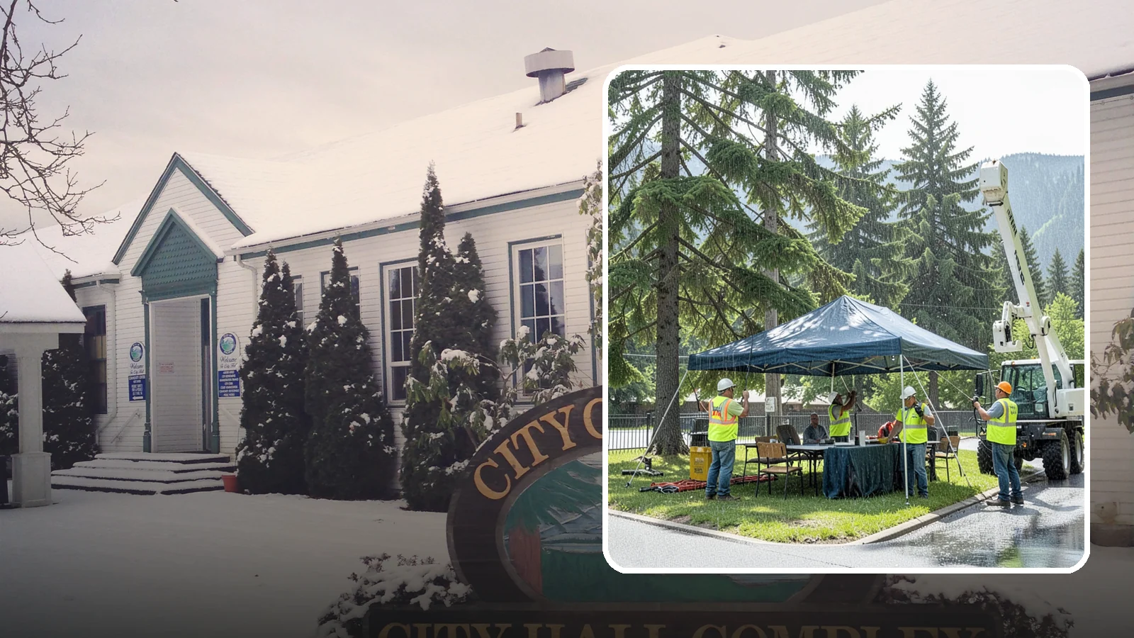Tent & Canopy Setup in Pacific, King County, WA - Setup of event tents and canopies for Western Washington municipal gatherings and outdoor programs.