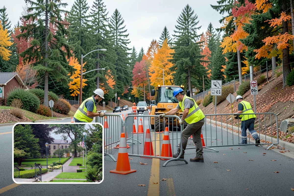 Tent & Canopy Setup in Woodinville, King County, WA - Anchoring engineered for surface and wind exposure