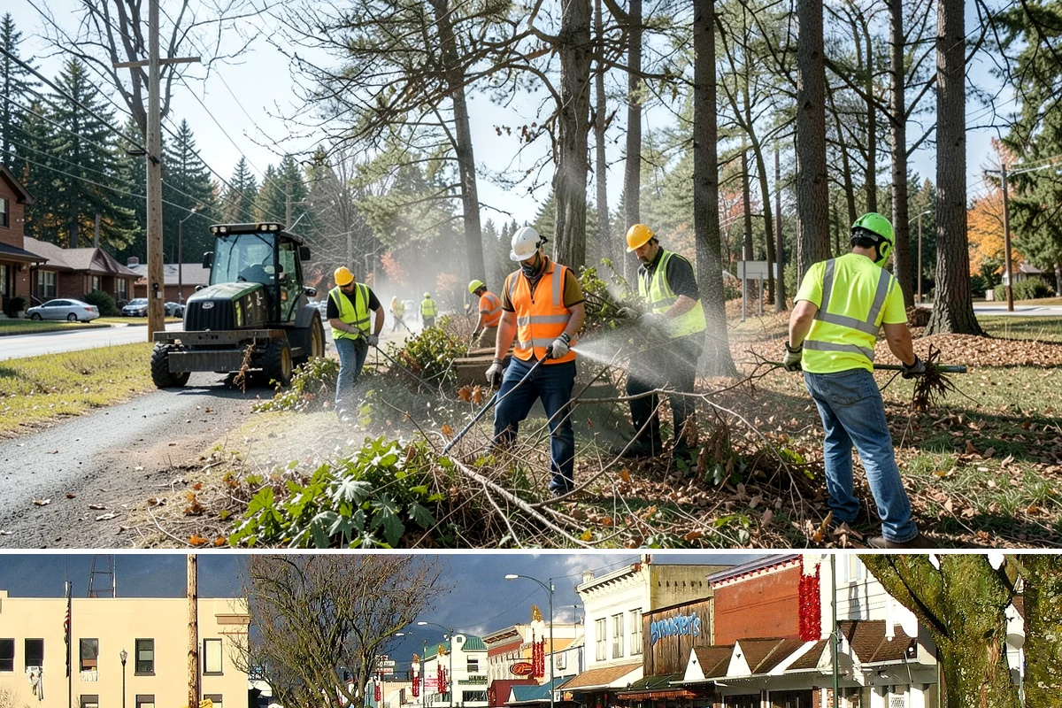 Thermoplastic Marking in Arlington, Snohomish County, WA - Thermoplastic bonds best in warm, dry conditions, so application is concentrated in the late spring through early fall window.
