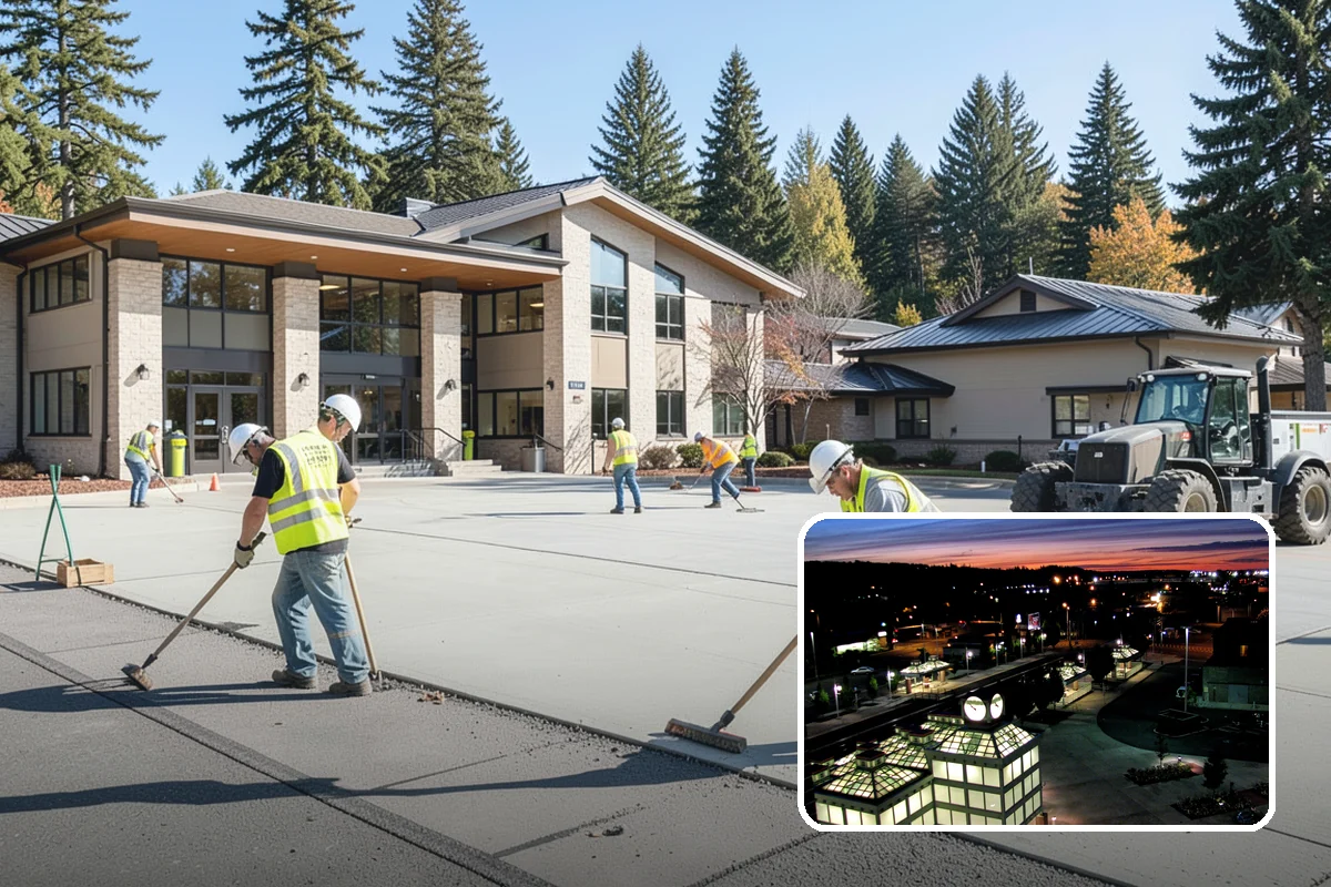 Thermoplastic Marking in Auburn, King County, WA - Lasts significantly longer than painted markings under traffic