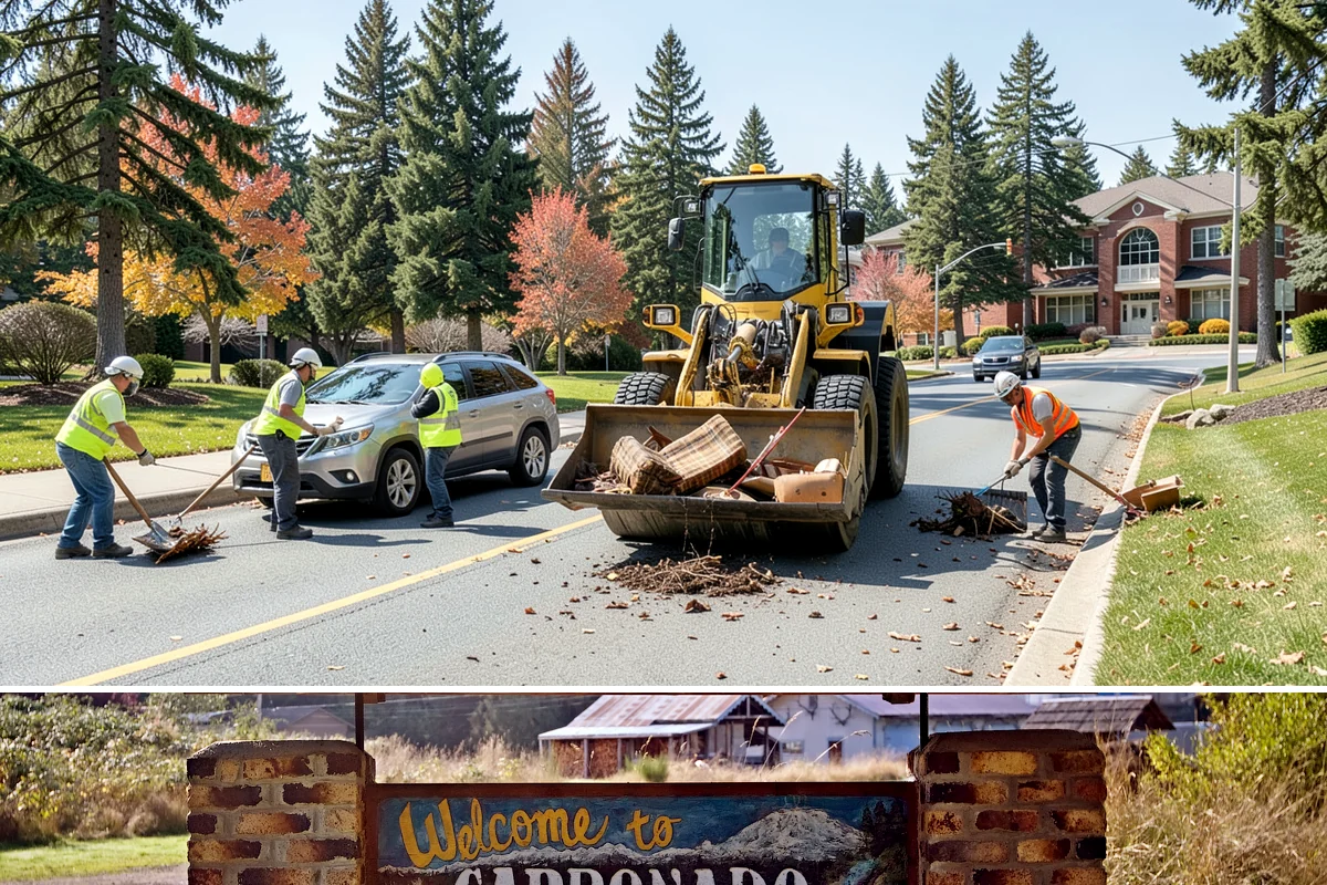 Thermoplastic Marking in Carbonado, Pierce County, WA - Thermoplastic bonds best in warm, dry conditions, so application is concentrated in the late spring through early fall window.