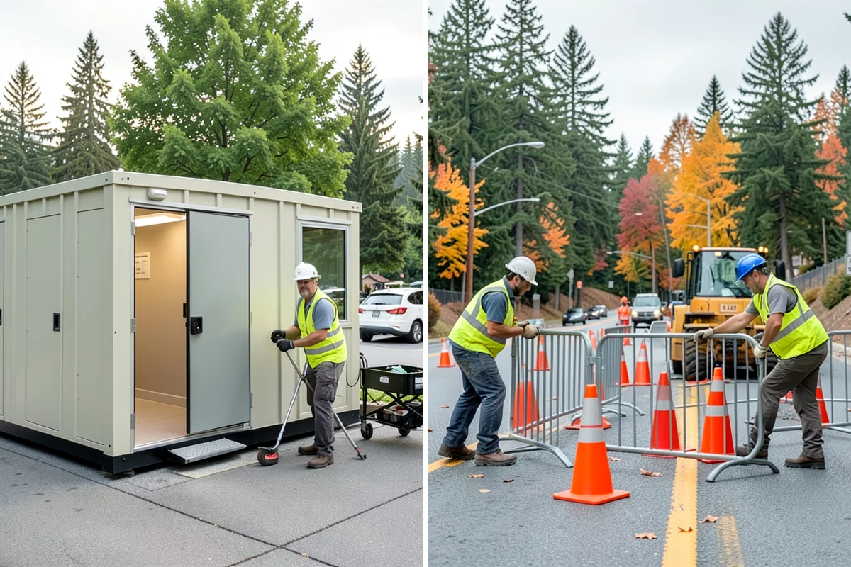 Thermoplastic Marking in DuPont, Pierce County, WA - Clean and prepare the pavement and prime where required