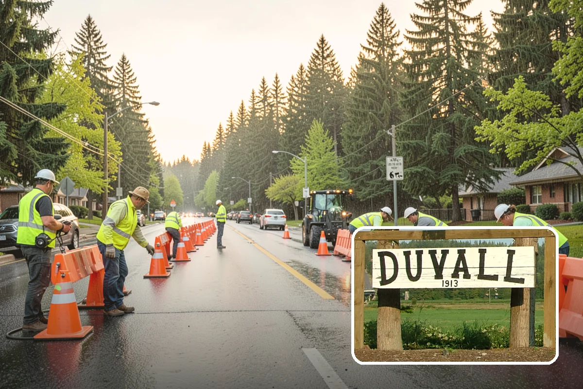 Thermoplastic Marking in Duvall, King County, WA - Lasts significantly longer than painted markings under traffic