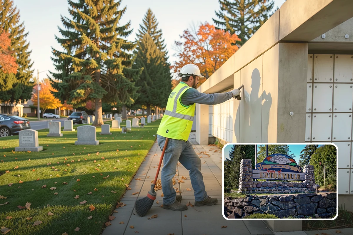 Thermoplastic Marking in Eatonville, Pierce County, WA - Lasts significantly longer than painted markings under traffic