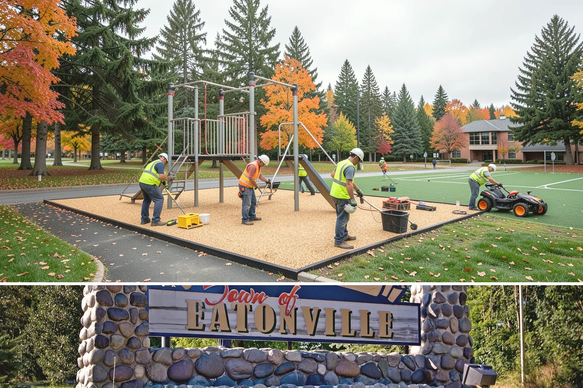 Thermoplastic Marking in Eatonville, Pierce County, WA - Thermoplastic bonds best in warm, dry conditions, so application is concentrated in the late spring through early fall window.