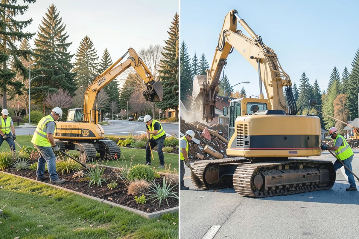 Thermoplastic Marking in Granite Falls, Snohomish County, WA - Clean and prepare the pavement and prime where required