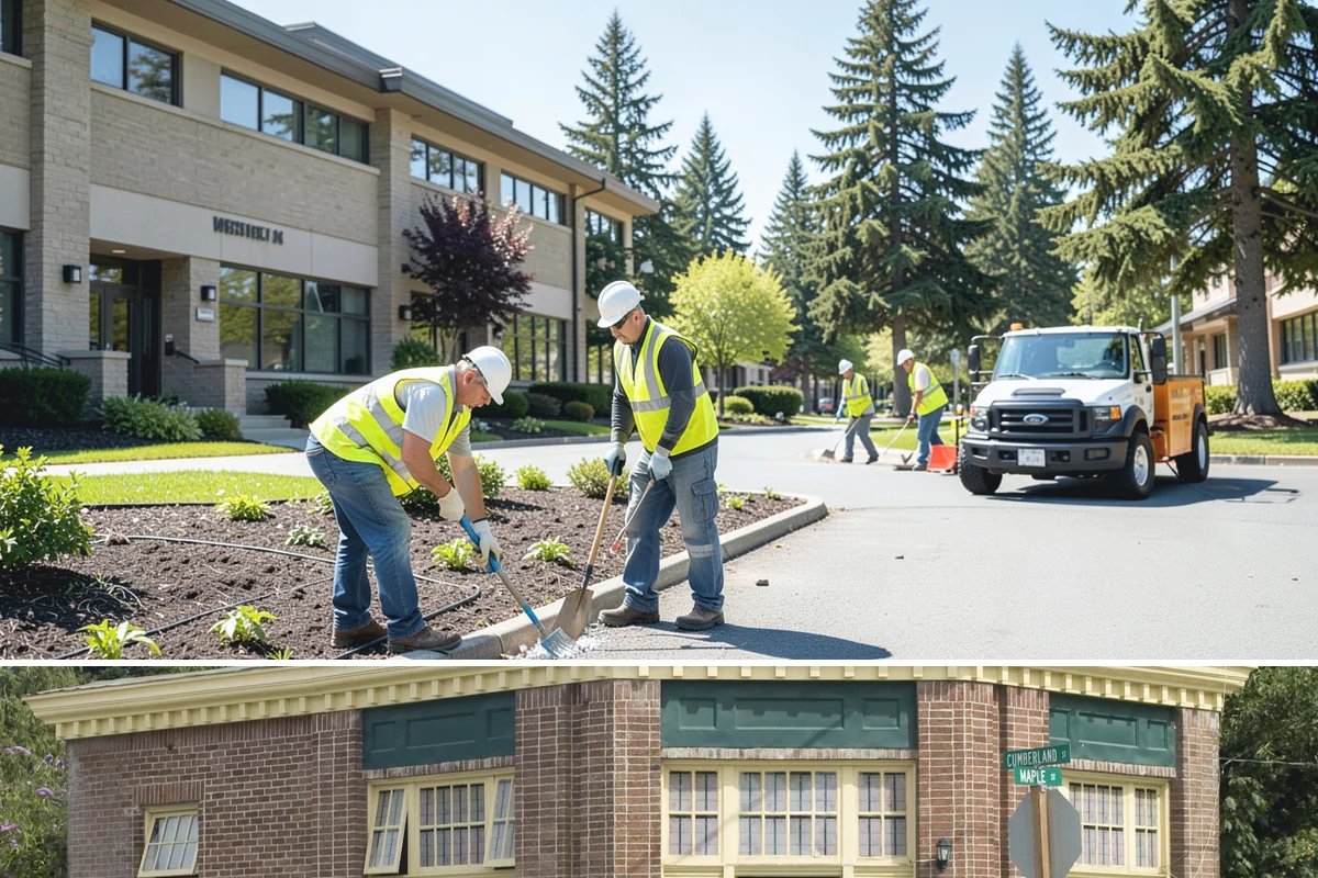 Thermoplastic Marking in Hamilton, Skagit County, WA - Thermoplastic bonds best in warm, dry conditions, so application is concentrated in the late spring through early fall window.