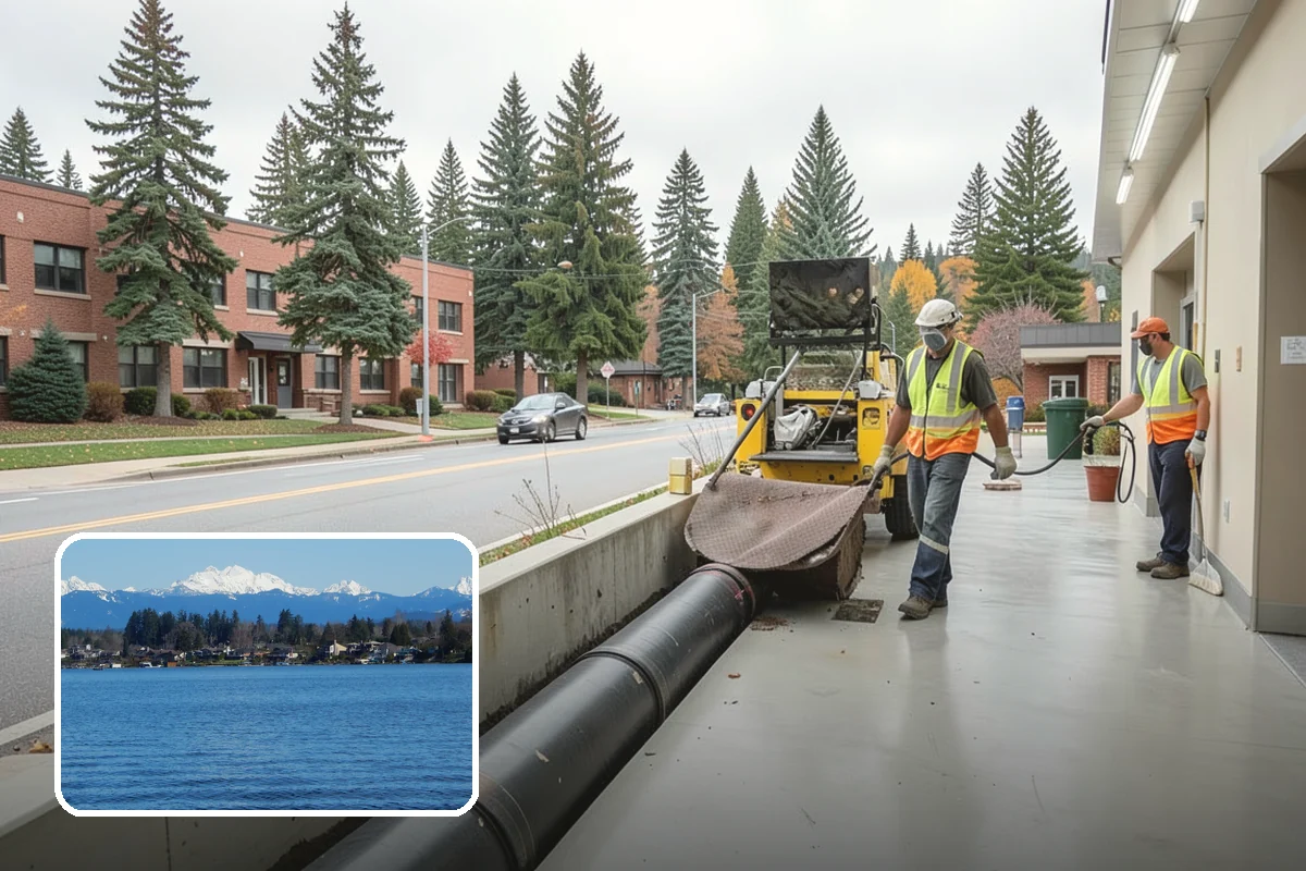 Thermoplastic Marking in Lake Stevens, Snohomish County, WA - Lasts significantly longer than painted markings under traffic