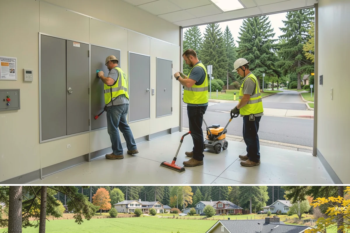 Thermoplastic Marking in Lyman, Skagit County, WA - Thermoplastic bonds best in warm, dry conditions, so application is concentrated in the late spring through early fall window.