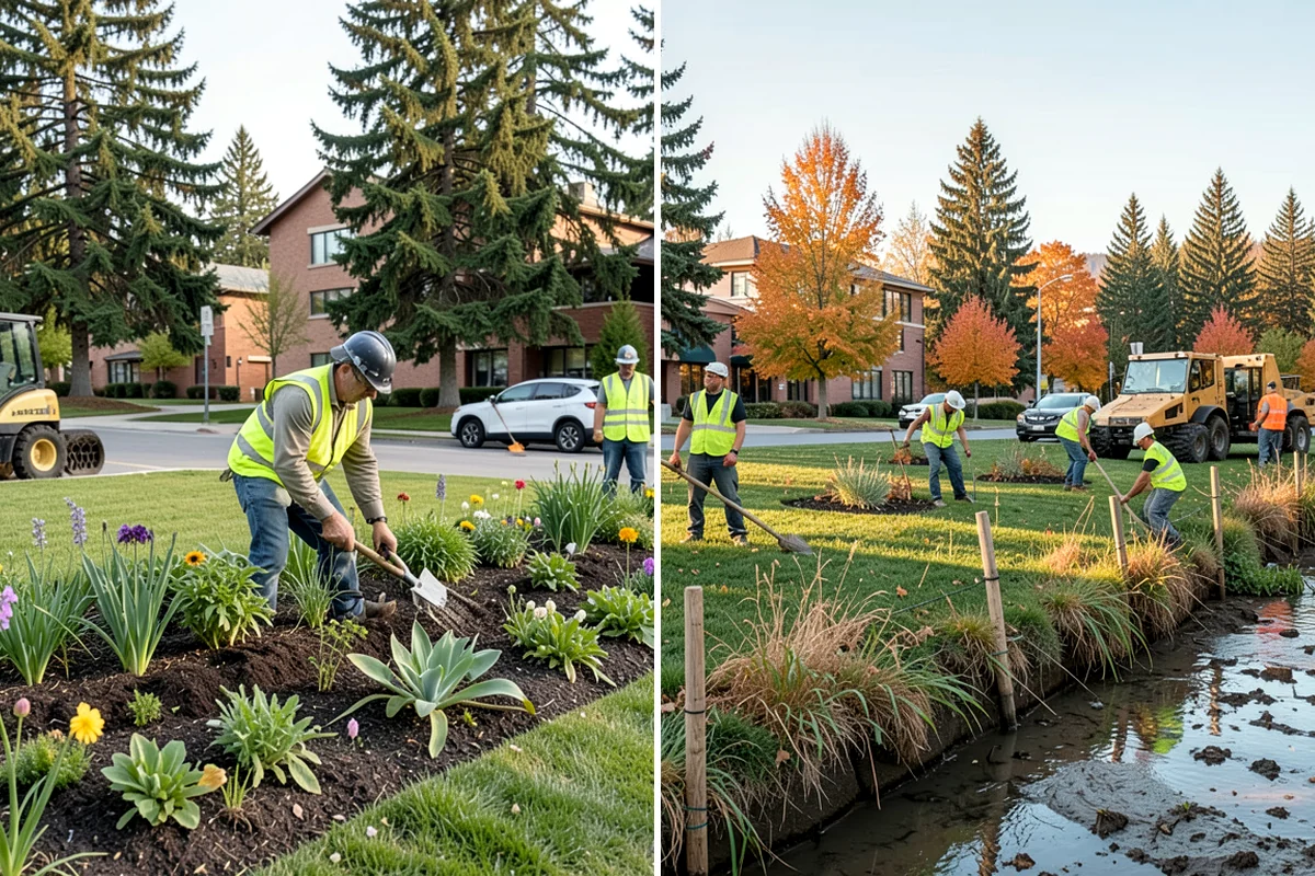 Thermoplastic Marking in Maple Valley, King County, WA - Clean and prepare the pavement and prime where required