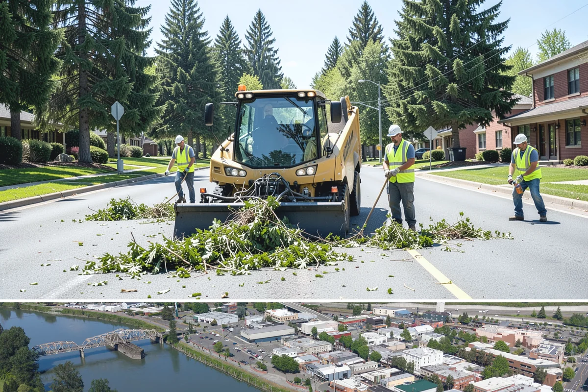 Thermoplastic Marking in Mount Vernon, Skagit County, WA - Thermoplastic bonds best in warm, dry conditions, so application is concentrated in the late spring through early fall window.