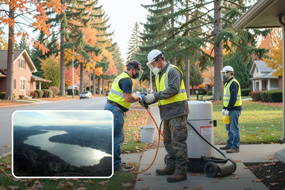 Thermoplastic Marking in Sammamish, King County, WA - Lasts significantly longer than painted markings under traffic