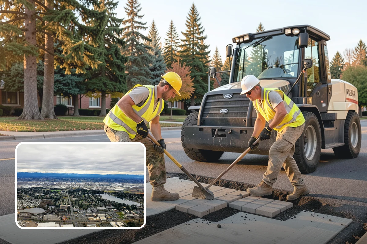 Thermoplastic Marking in SeaTac, King County, WA - Lasts significantly longer than painted markings under traffic