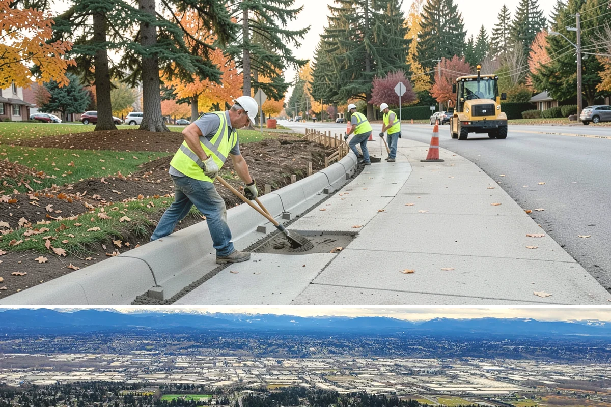 Thermoplastic Marking in SeaTac, King County, WA - Thermoplastic bonds best in warm, dry conditions, so application is concentrated in the late spring through early fall window.