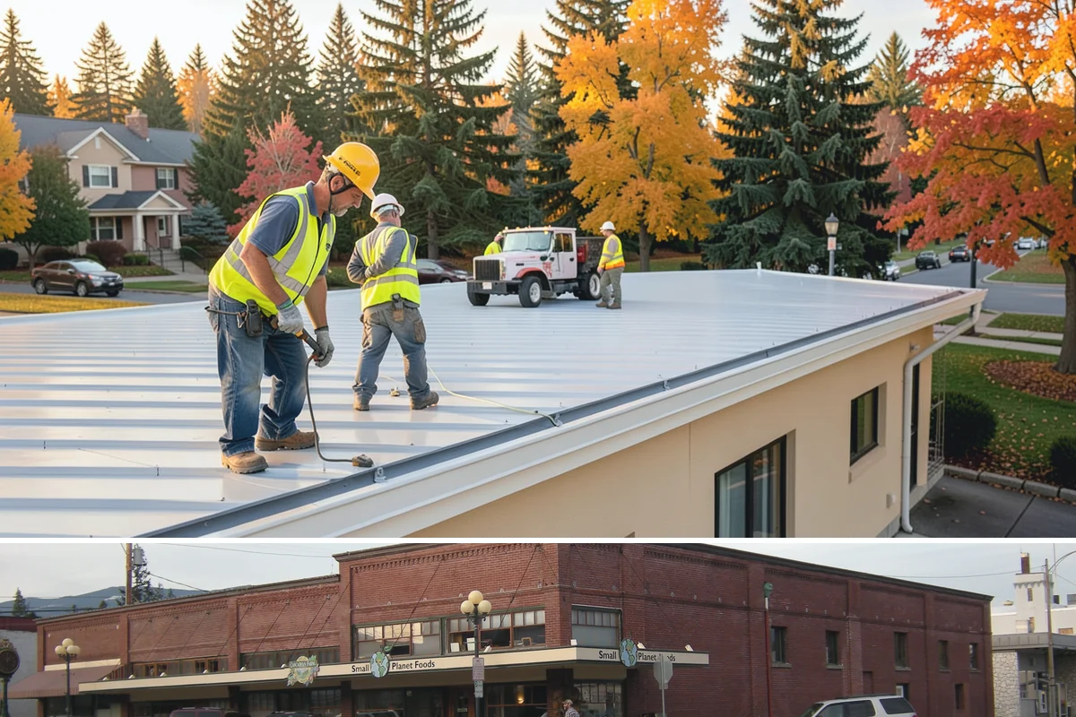 Thermoplastic Marking in Sedro-Woolley, Skagit County, WA - Thermoplastic bonds best in warm, dry conditions, so application is concentrated in the late spring through early fall window.