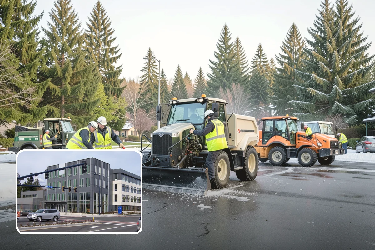 Thermoplastic Marking in Shoreline, King County, WA - Lasts significantly longer than painted markings under traffic